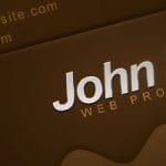 Create a Molten Chocolate Business Card in Photoshop