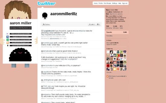 wonderful twitter background