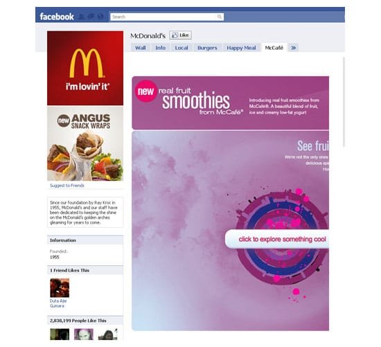 Facebook Business Page