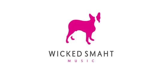 wicked smaht animal logo design
