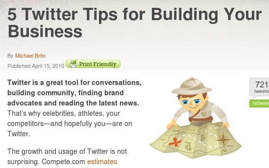 build your success with twitter