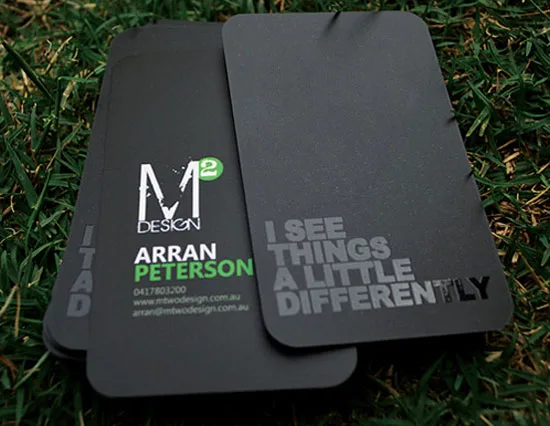 creative and minimalist business card designs