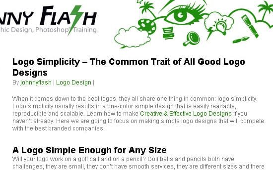 15 helpful articles to make a good logo design