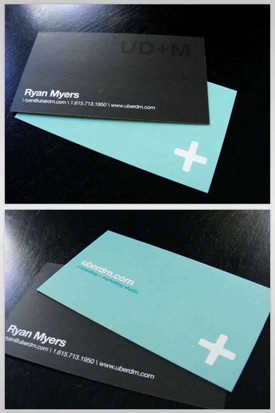 creative and minimalist business card designs