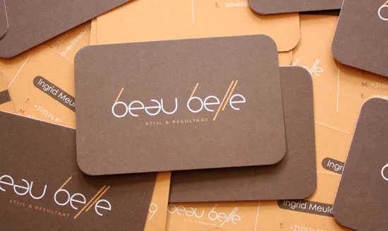 creative and minimalist business card designs