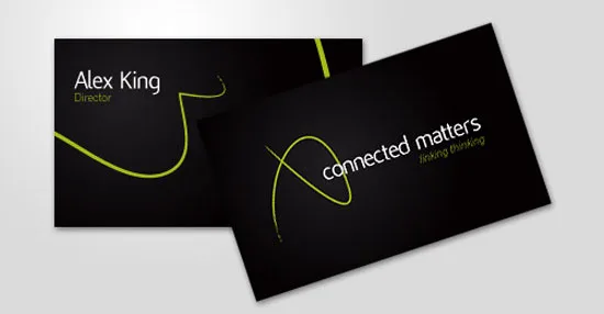 creative and minimalist business card designs