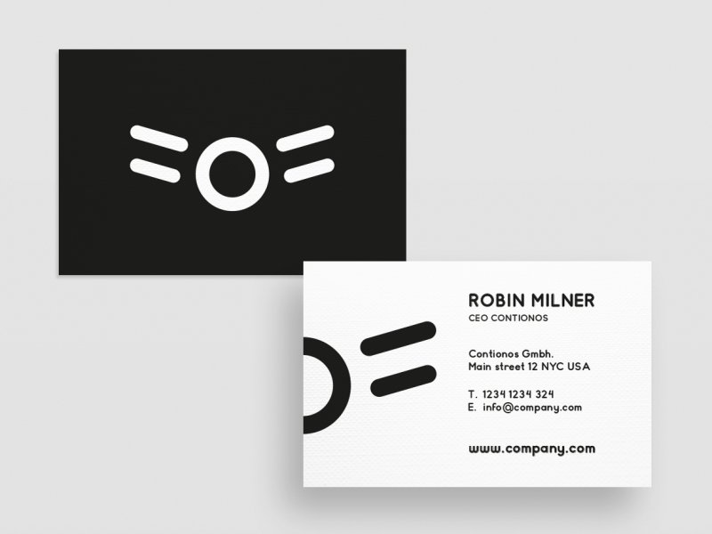 Minimalist Business Card Designs