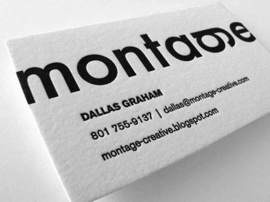 creative and minimalist business card designs