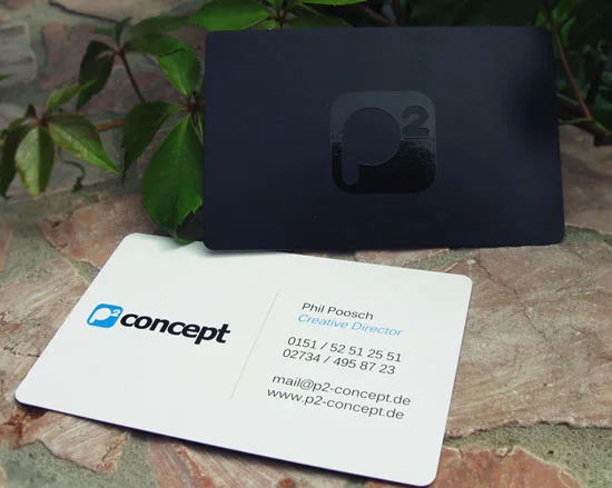 creative and minimalist business card designs