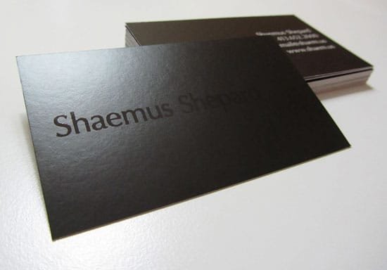 creative and minimalist business card designs