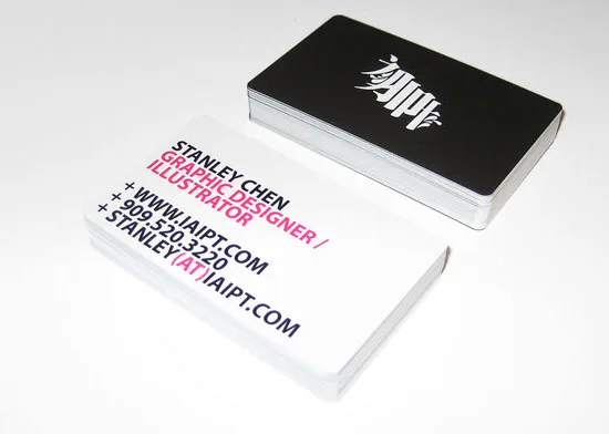 creative and minimalist business card designs