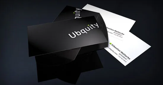 creative and minimalist business card designs