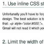 11 Helpful Photoshop Tutorials and HTML Design Tips for Better Email Newsletter