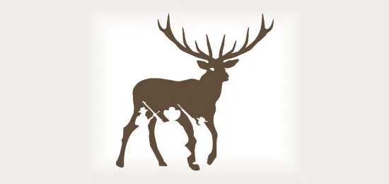 30 Creative Negative Space Logos