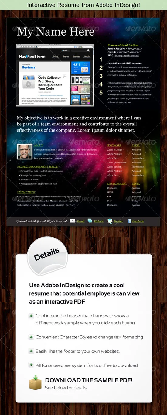 Get your Dream Job - 15 Clean & Elegant Resume Templates