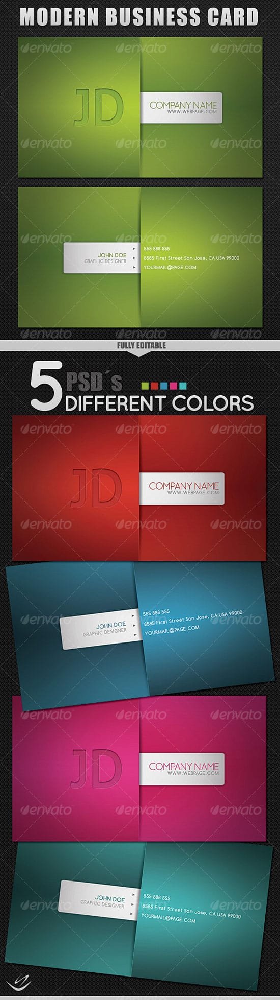Elegant Business Card Template
