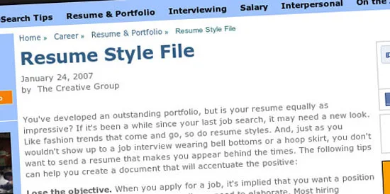 15 Useful Design Tips Articles to Create a Great Resume