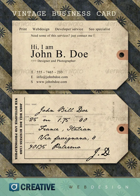 unique business cards