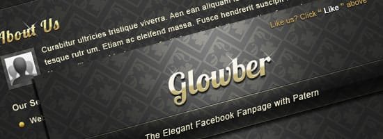 Free Elegant Facebook Page Template