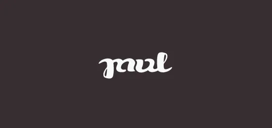 Paul Ambigram collection of 46 beautiful logos using handwriting fonts