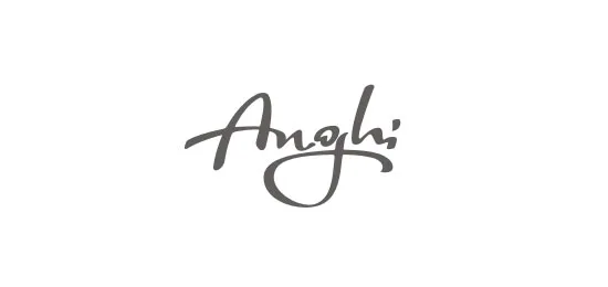 Anghi collection of 46 beautiful logos using handwriting fonts