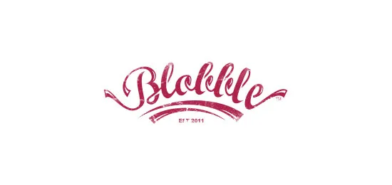 Blobble collection of 46 beautiful logos using handwriting fonts
