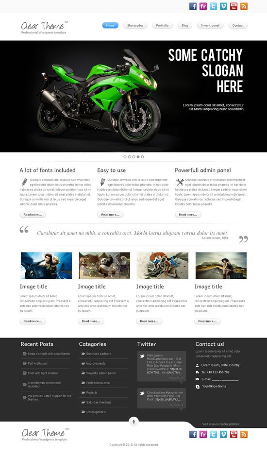 Corporate Website Templates