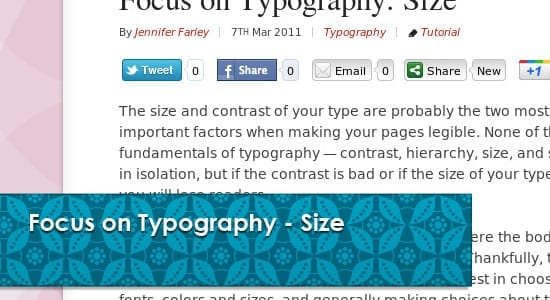 Useful Typography Tips Articles