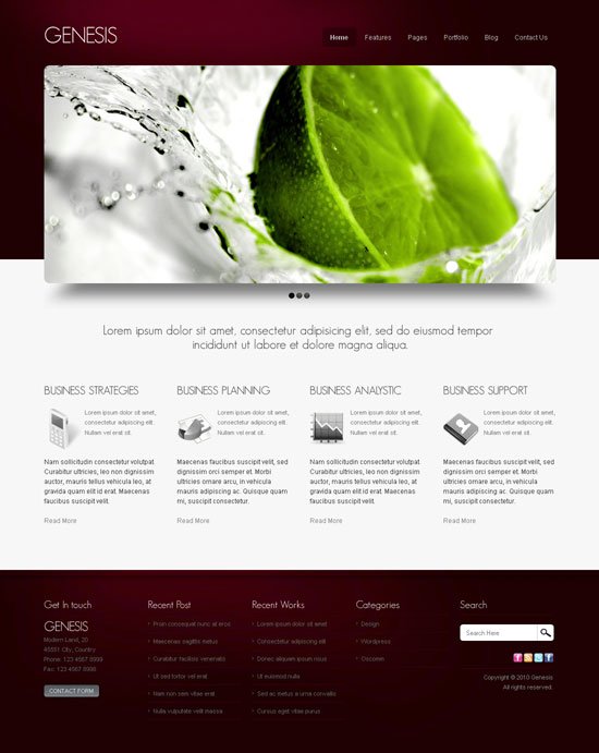 Corporate Website Templates