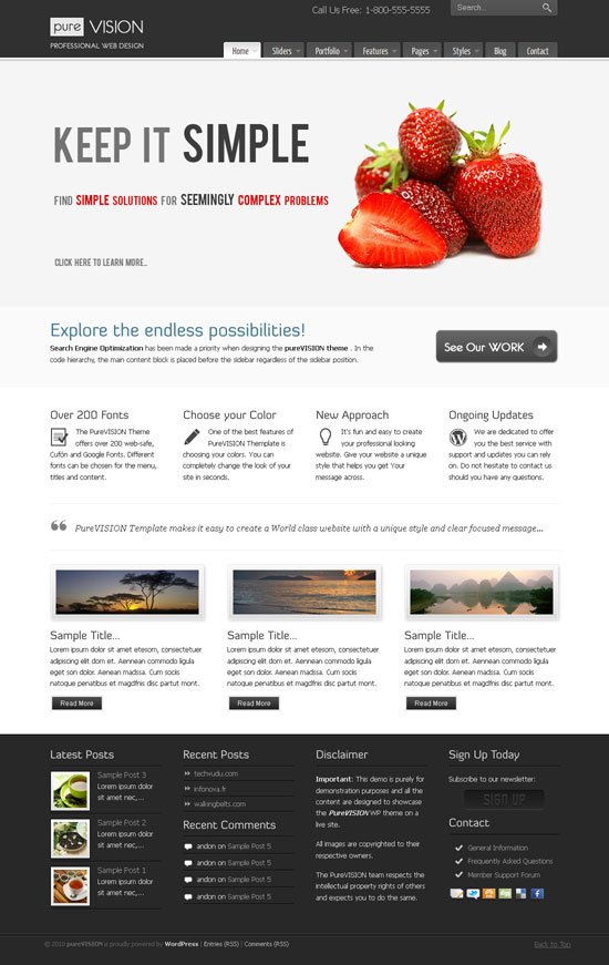 Corporate Website Templates