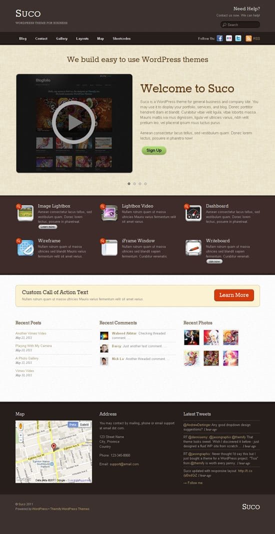 Corporate Website Templates