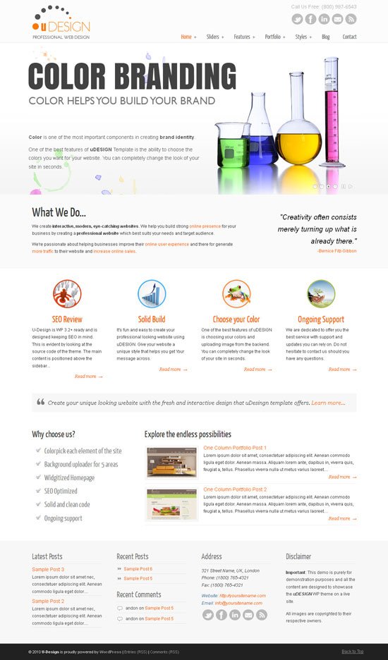 Corporate Website Templates