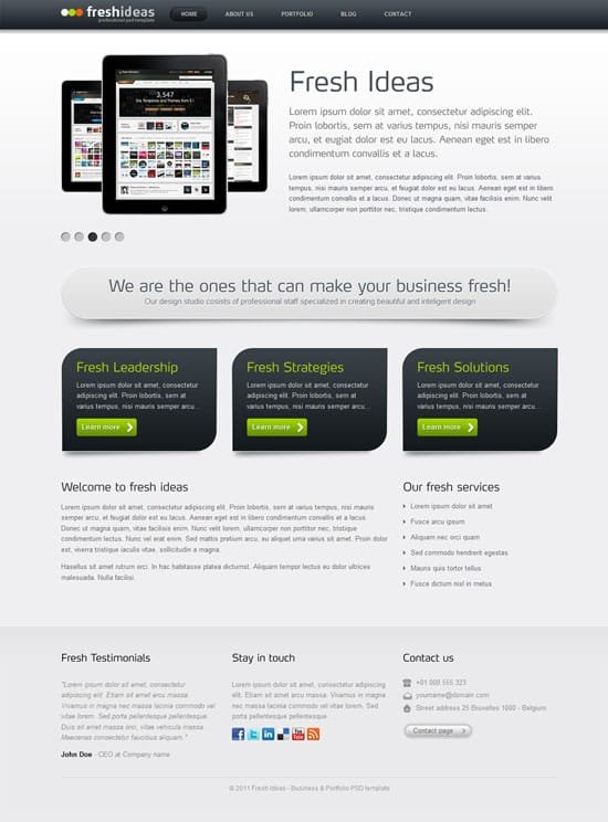 Best Portfolio Web Templates