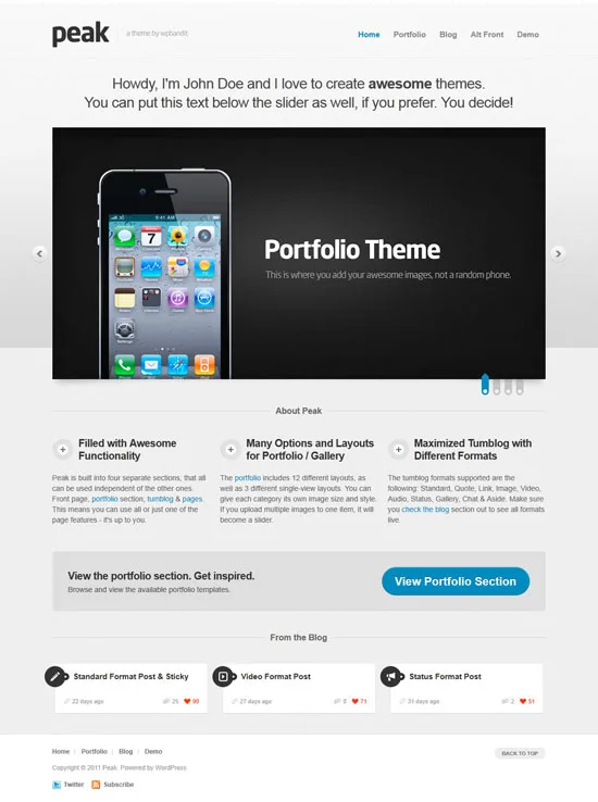 Best Portfolio Web Templates