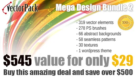 Mega Design Bundle Vector Pack
