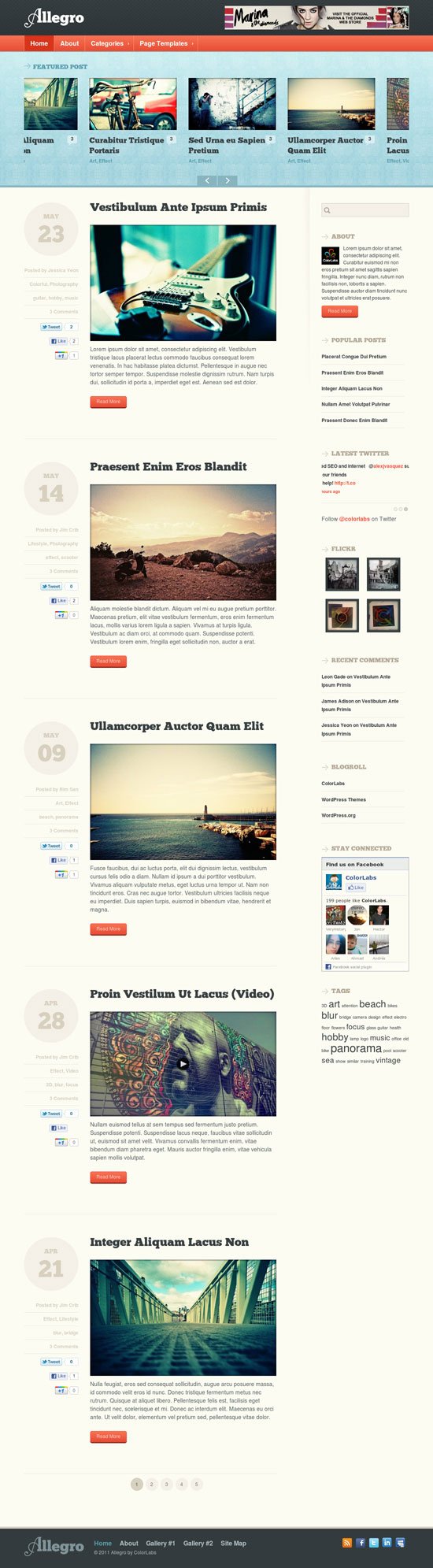 Best Blog Templates