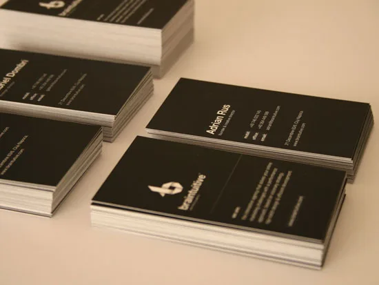 Braintuitive vertical business cards