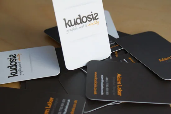 Kudosis vertical business cards