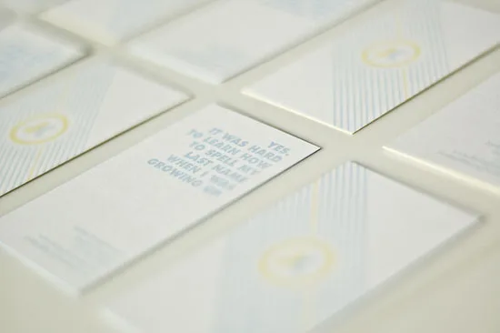My Card vertical business cards