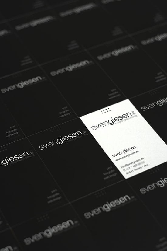 vertical business cards