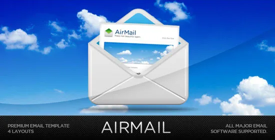 Airmail! - Customizable Email Template best email marketing