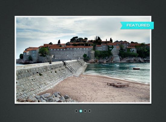 Beautiful Image Slider in PSD