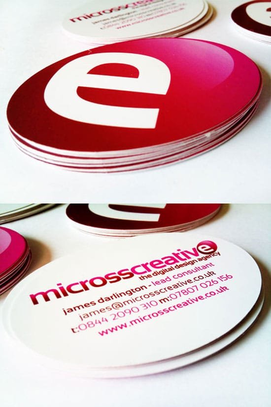 Circle Business Card Designs