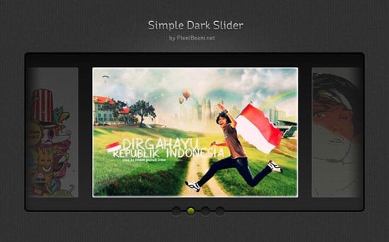 Beautiful Image Slider in PSD