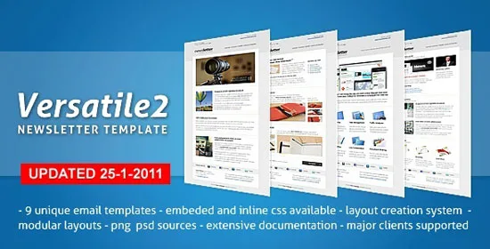 Versatile Newsletter best email marketing