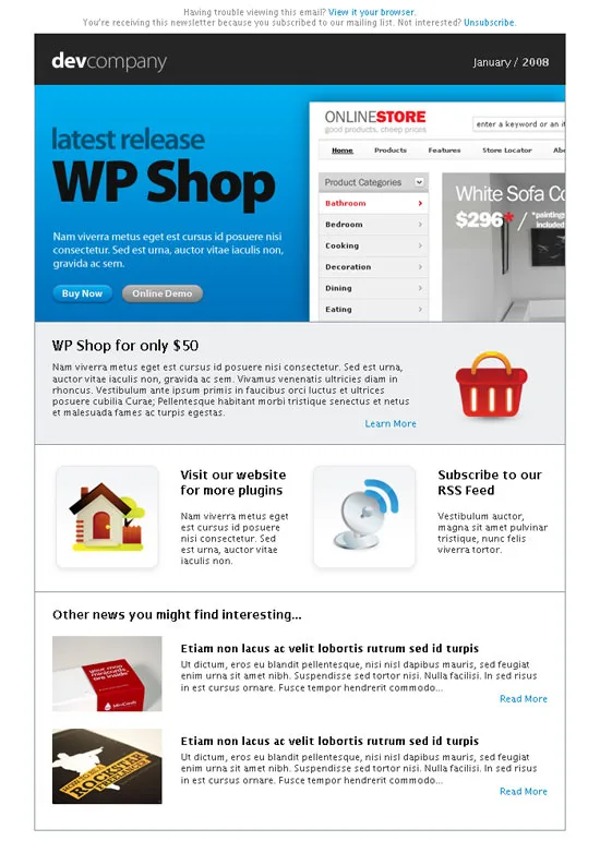 iNewsletter best email marketing