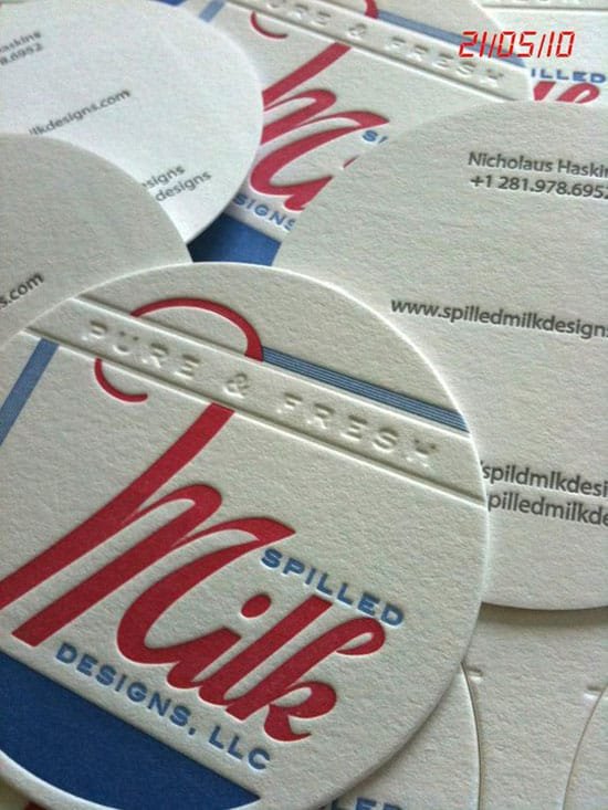 Circle Business Card Designs