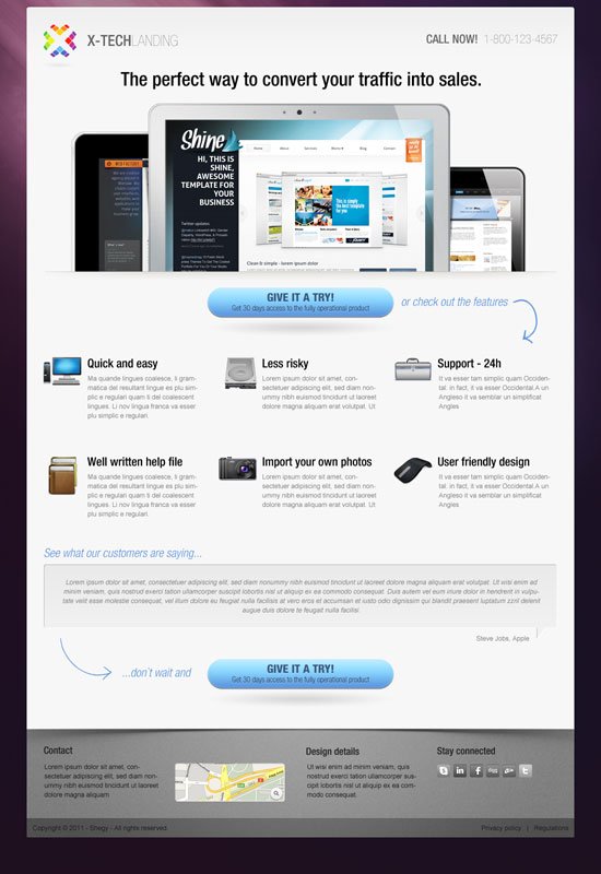 Landing Page Templates