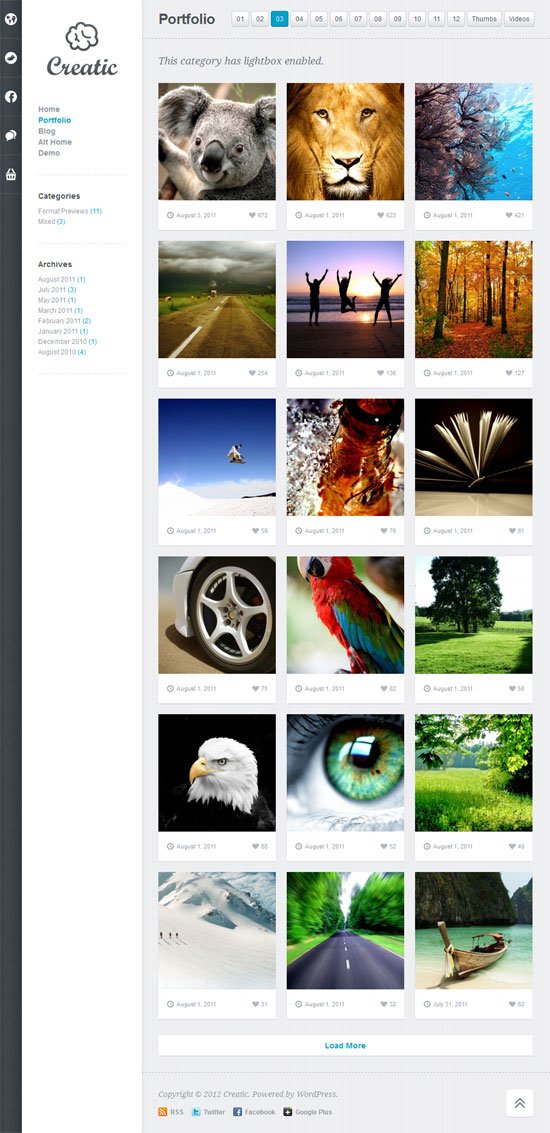 WordPress Gallery Themes