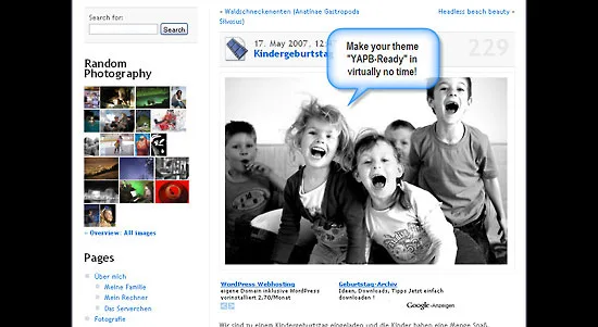 Yet Another Photoblog WordPress Gallery Plugins